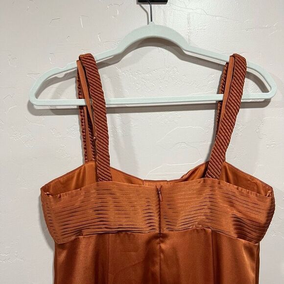 BCBGMaxAzria Orange Mini Dress - Picture 6 of 7